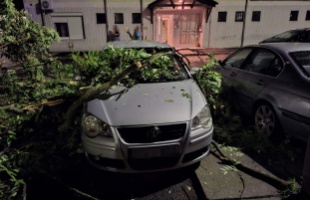 Somogyban több helyen okozott károkat a vihar