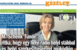 M. Schenk Tünde: ritka, hogy egy helyi rádió helyi stábbal és helyi szerkesztőséggel működjön