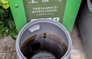 Veszélyes hulladékot öntöttek a gyűjtőedénybe