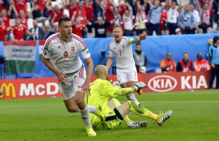 2-0-ra verte Magyarország Ausztriát az EB-n