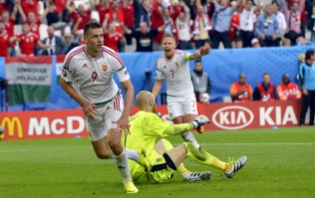 2-0-ra verte Magyarország Ausztriát az EB-n