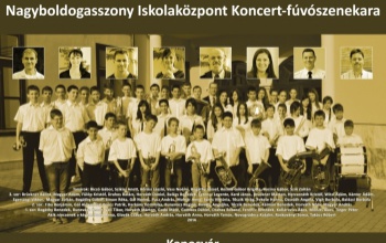 Kiemelt első díjas a kaposvári Nagyboldogasszony Iskolaközpont fúvószenekara