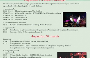 Városrészek csatája a Városligetben 19-én