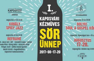 Első Kaposvári Kézműves Sörünnep a Kaposfesten!
