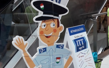 Bűnmegelőzési roadshow Siófokon