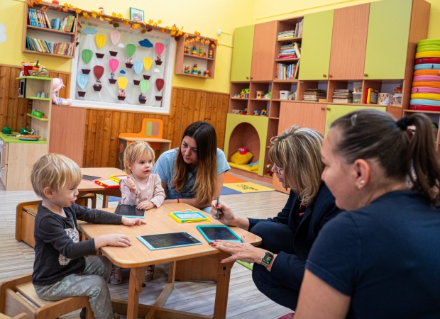 Bölcsődébe látogatott az alpolgármester– fotók
