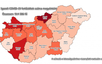 Koronavírus: 4588 új fertőzöttet azonosítottak, elhunyt 123 beteg