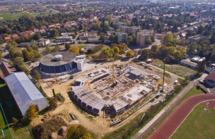 Tágas, biztonságos és modern lesz az épülő Kaposvár Aréna