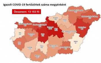 844 fővel emelkedett a beazonosított fertőzöttek száma