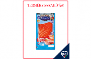 Szeletelt füstölt Norvég Lazacfilét hívott vissza a forgalomból a Spar