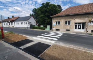 Öt új gyalogátkelőhelyet alakítanak ki a városban