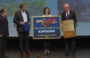Ismét Kaposvárt választották a legvirágosabb magyar városnak