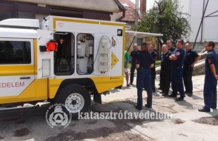 Felkészítés a mobil labor állományának