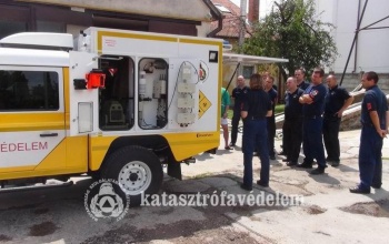 Felkészítés a mobil labor állományának