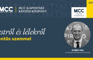 Győrfi Pál lesz az MCC következő előadásának vendége Kaposváron