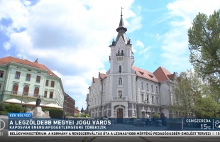 Kaposvár a legzöldebb megyei jogú város - videó