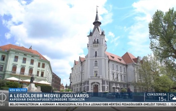 Kaposvár a legzöldebb megyei jogú város - videó