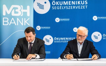 Közel 100 millió forinttal támogatja az MBH Bank az Ökumenikus Segélyszervezetet
