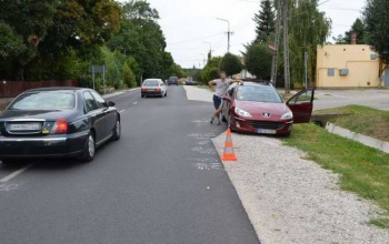Kerékpáros balesetekben sérültek