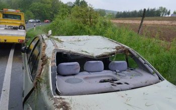 A kifolyt olaj miatt két baleset is történt