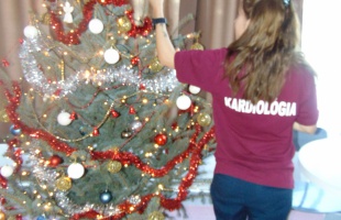 Kardiológia 3/A osztály  karácsonyfája