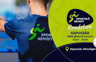 Kaposvárra érkezik a Sportoló Nemzet Roadshow