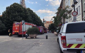 Tűz ütött ki a Kapos Hotel egyik szobájában