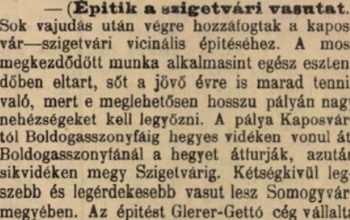 A kaposvári közlekedés története – Amikor Kaposváron keresztül vezetett az út az Adriára