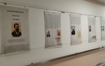 Kiállítás nyílt a Kórház Galériáján – dr. Fodor Józsefre emlékeznek