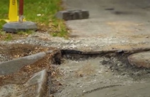 Megújul a járda a 48-as ifjúság útján
