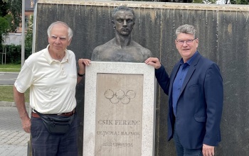 Csik Ferenc fia Kaposvárra látogatott