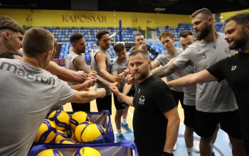 Bő két hónappal a szezonkezdet előtt álltak edzésbe a Fino Kaposvár játékosai