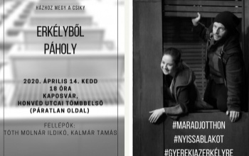 Ma este a Honvéd utcai tömbbelsőben lesz az erkélyekből páholy