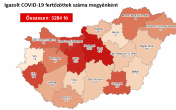 Koronavírus: 21 fővel nőtt a beazonosított fertőzöttek száma
