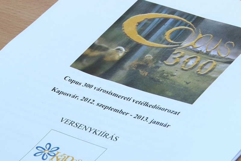 A Copus 300 vetélkedő startja