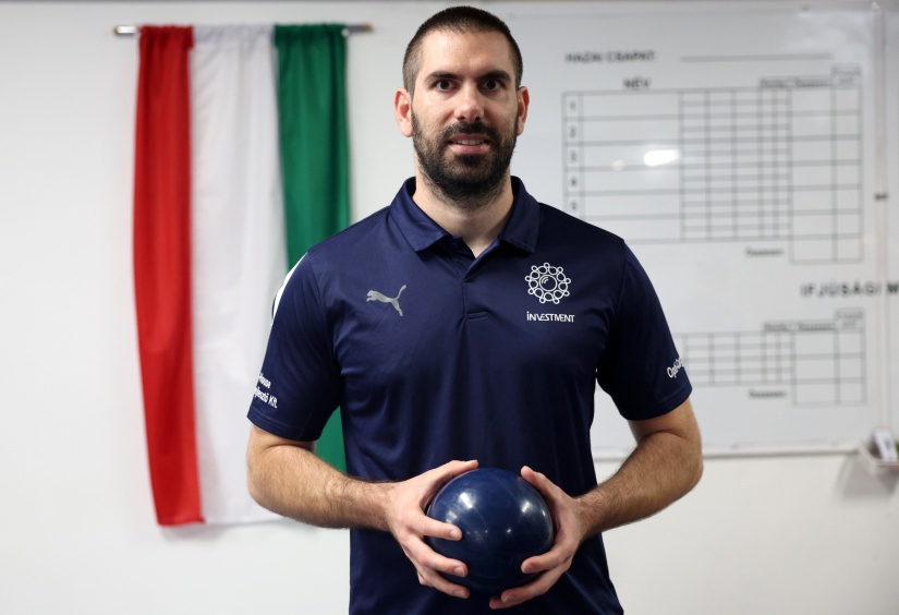 Pintér Károly jól érzi magát Kaposváron. Fotó: Lang Róbert