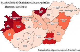 Csaknem háromezer új fertőzöttet azonosítottak hazánkban