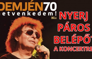 Nyerjen páros belépőt Demjén Ferenc koncertjére!