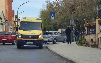 Elsodortak egy kerékpárost a Zárda utcában