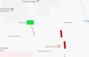 Ideiglenes buszmegállók a Virág utcában szerdán!
