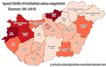 Koronavírus:  ismét ezer felett az új fertőzöttek száma