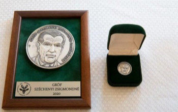 Gróf Széchenyi Zsigmond-emlékéremmel tüntették ki Farkas Ferencet