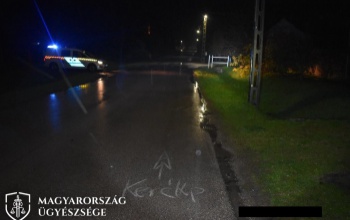 Kerékpáros okozott súlyos kimenetelű balesetet