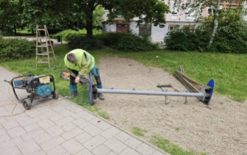 Megújul a Szivárvány játszótér