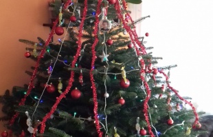 Szilvi, Zoli és Áron karácsonyfája