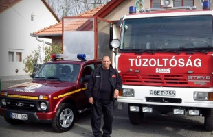 Belügyminiszteri elismerést kapott a szőkedencsi tűzoltó