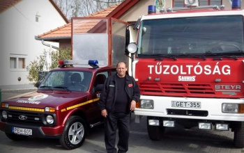 Belügyminiszteri elismerést kapott a szőkedencsi tűzoltó