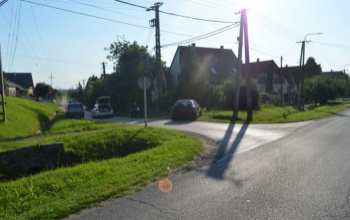 Motorossal ütközött egy személyautó Lengyeltótiban
