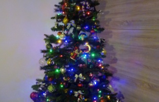 Németh Andi karácsonyfája