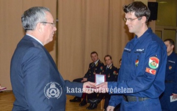 Két somogyi tűzoltó is tisztté vált